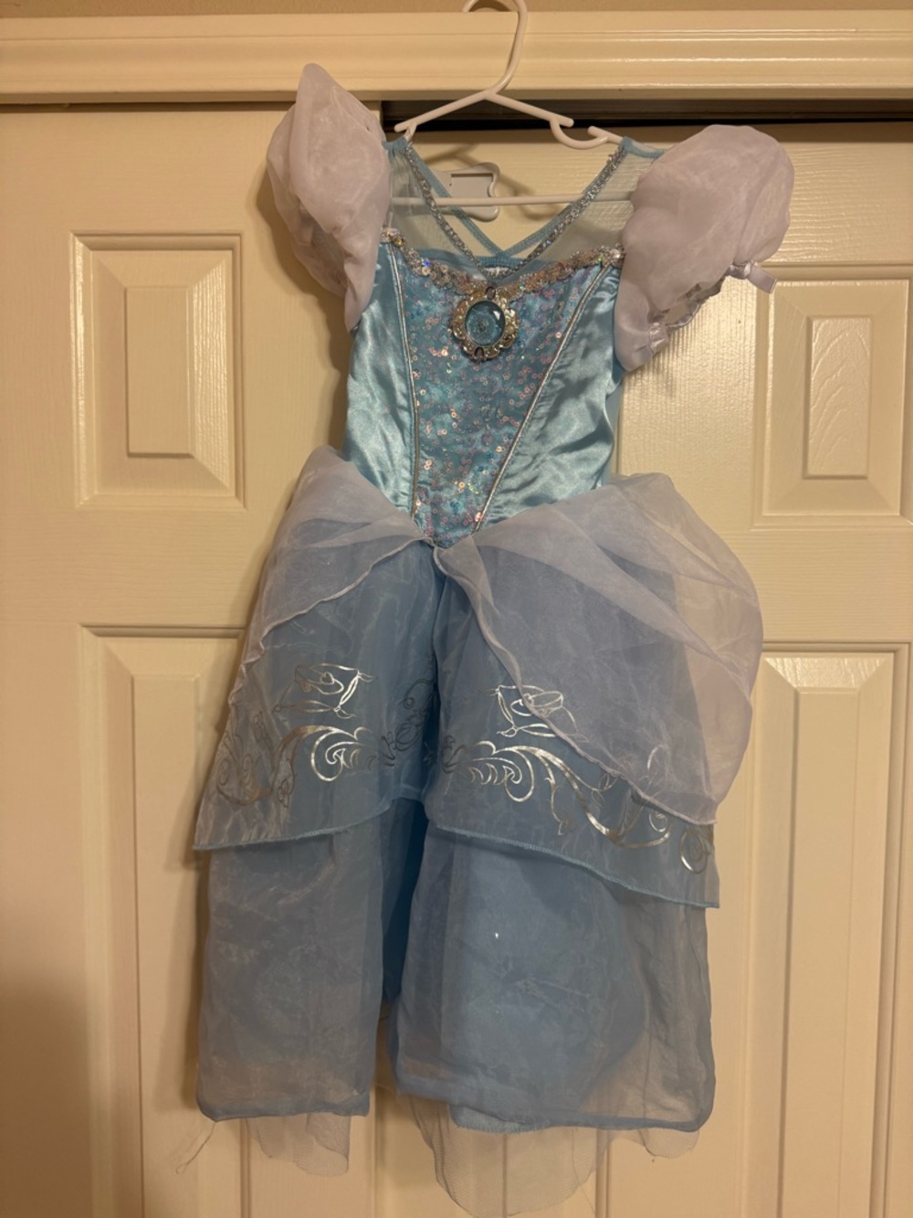 Disney Light Blue Sparkle Princess Dress